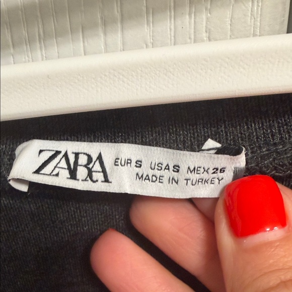 Gray Soft Jewel Sweater ZARA - Picture 3 of 5